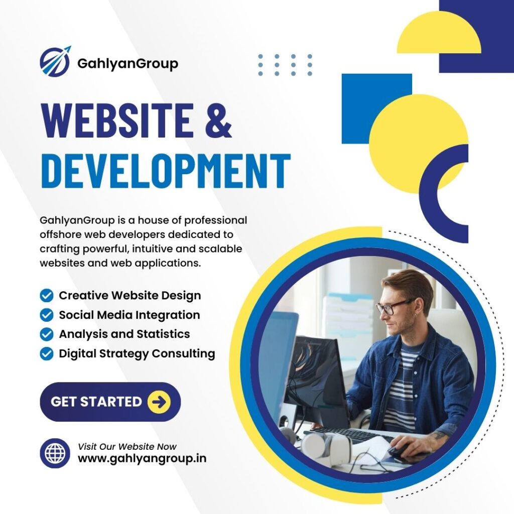 Professional Website Development Services Agency in Delhi GahlyanGroup