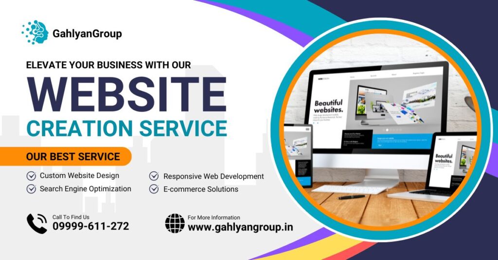 Professional Website Development Services Provider in Delhi GahlyanGroup