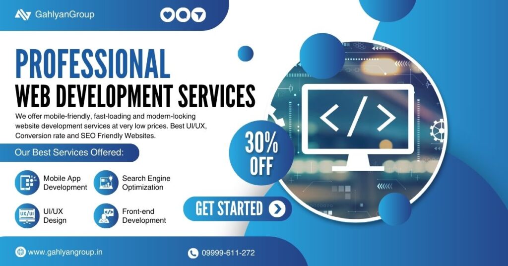 Top-Best Website Development Company in Delhi GahlyanGroup