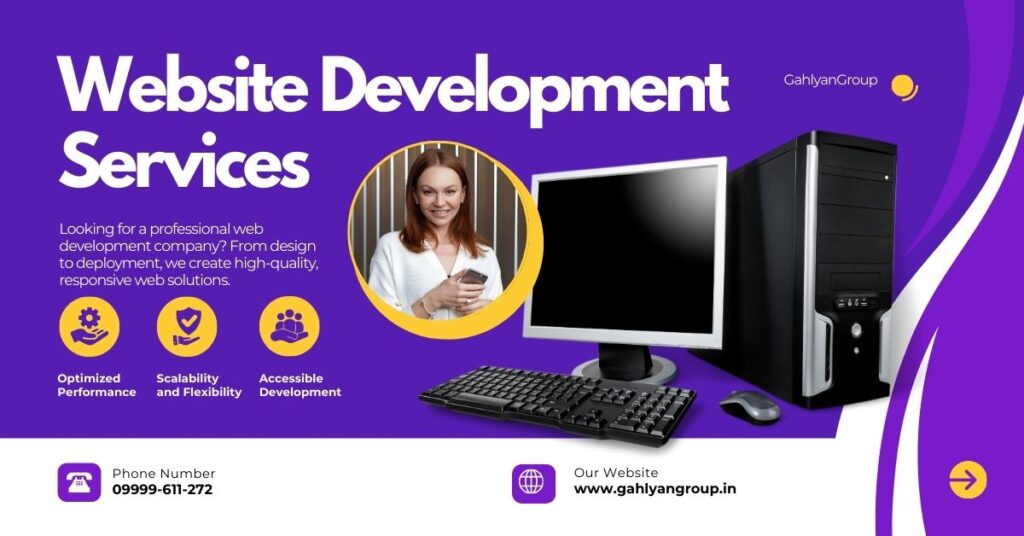 Top-Best Website Development Company in Ghaziabad GahlyanGroup