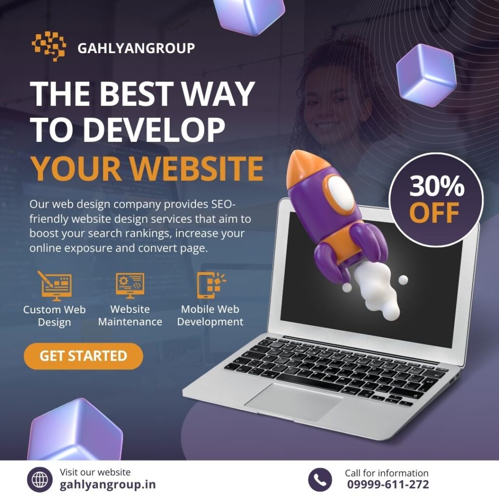 Top Website Designing Services in Faridabad GahlyanGroup