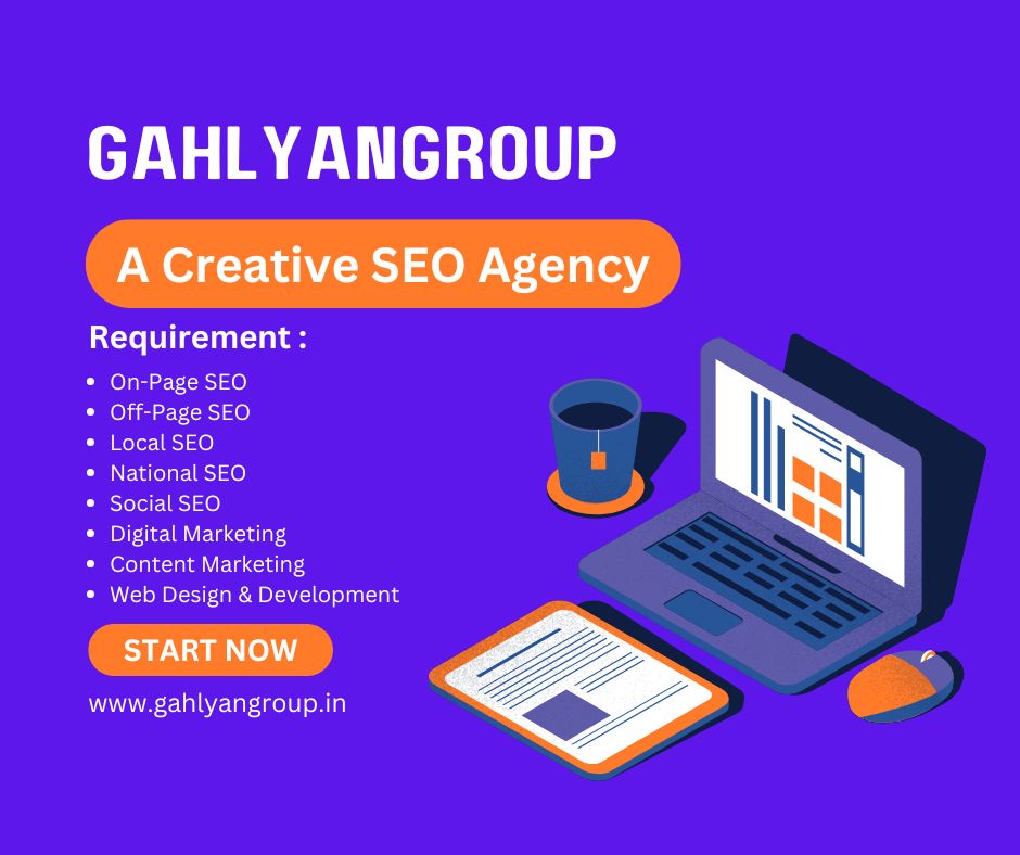 Best SEO Company Near Me in Ghaziabad-GahlyanGroup