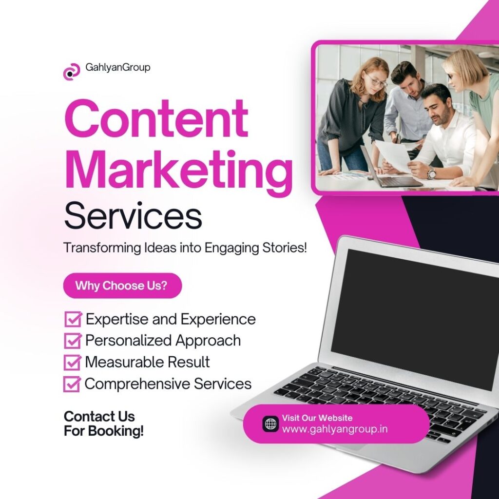 Content Marketing Company in Gurgaon GahlyanGroup