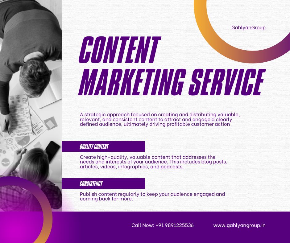 Top Content Marketing Company in Chandigarh GahlyanGroup