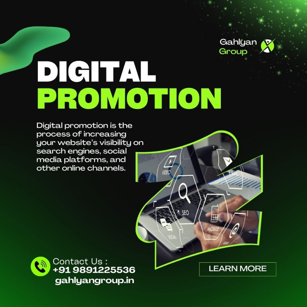 Affordable Digital Promotion Services in Delhi - GahlyanGroup