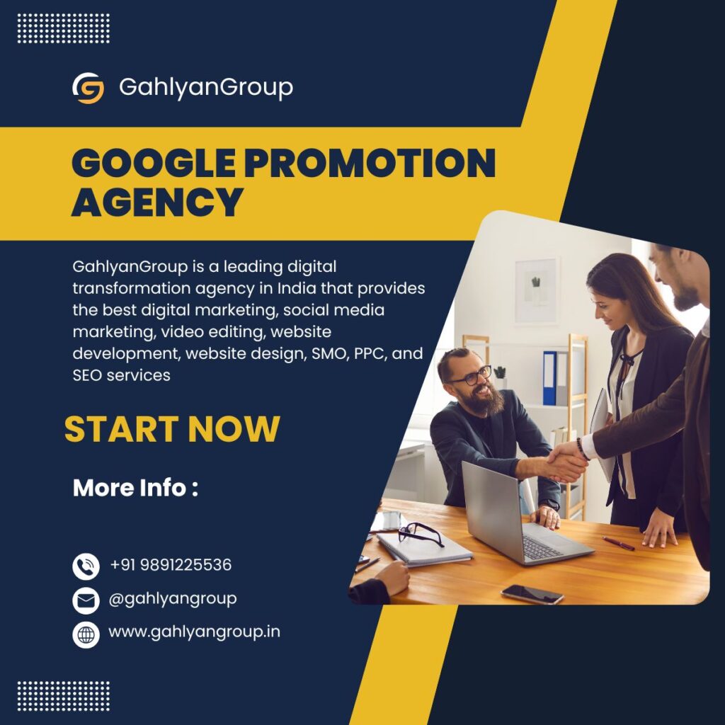 Affordable Google Promotion Services in Ghaziabad - GahlyanGroup