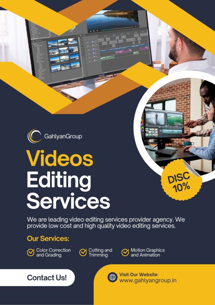 Best Video Editing Agency in Chandigarh GahlyanGroup