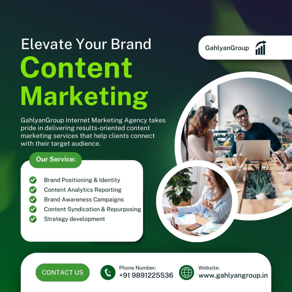 Content Marketing Company in Noida GahlyanGroup