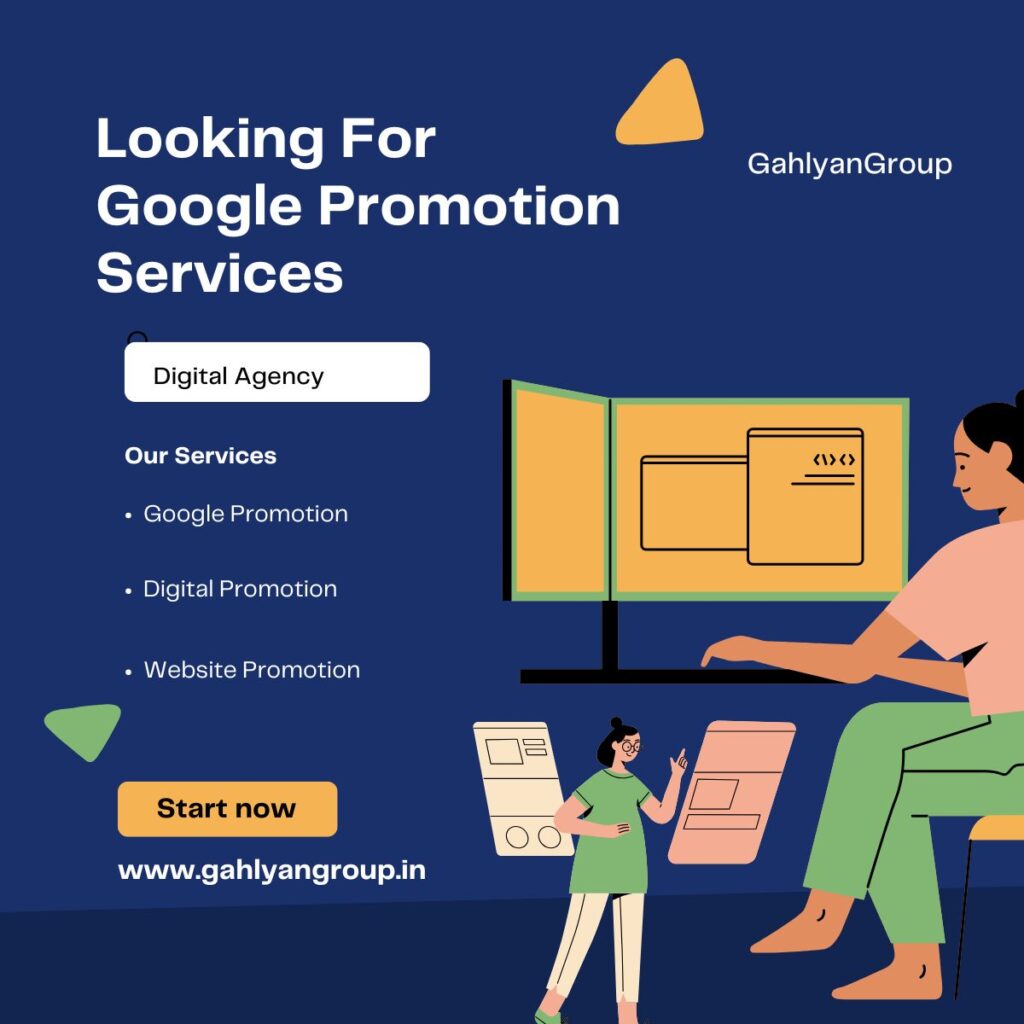 Google Promotion Services Company in Delhi - GahlyanGroup