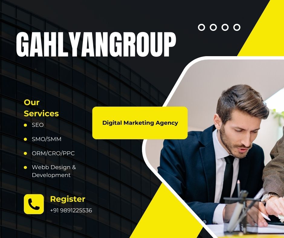 Top Digital Marketing Agency in Delhi GahlyanGroup