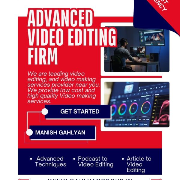 Top Video Editing Services in Faridabad GahlyanGroup